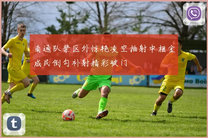 南通队禁区外惊艳凌空抽射中框金成民倒勾补射精彩破门