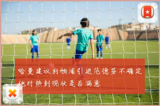 哈曼建议利物浦引进范德芬不确定他对热刺现状是否满意